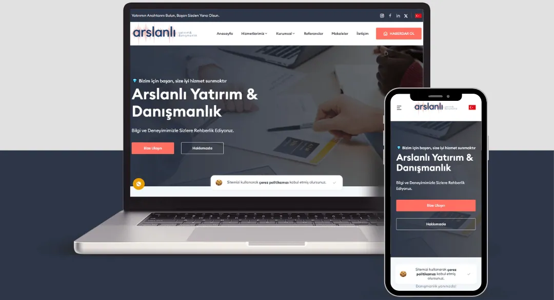 Arslanlı Danışmanlık Websitesi