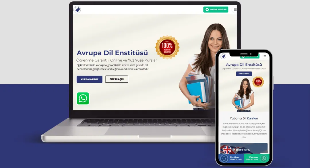 Avrupa Dil Enstitüsü Websitesi