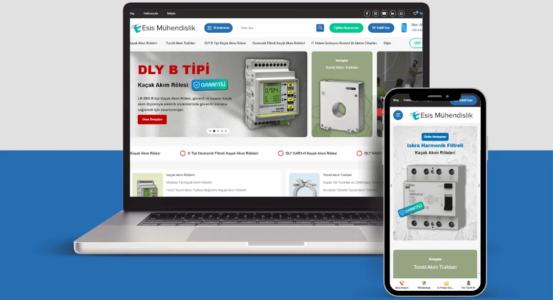 Esis Mühendislik Websitesi