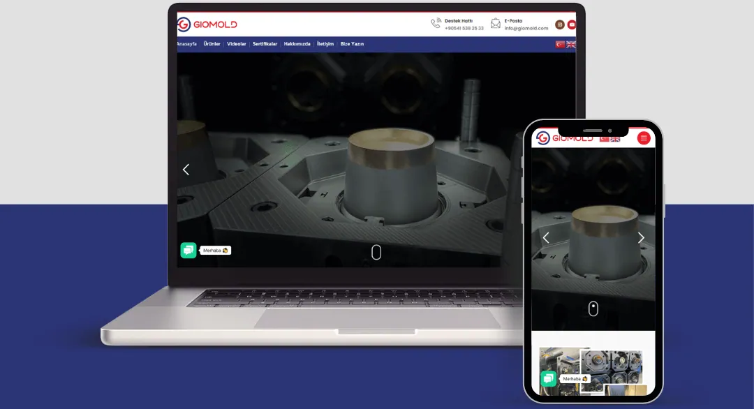 Giomold Plastik Websitesi