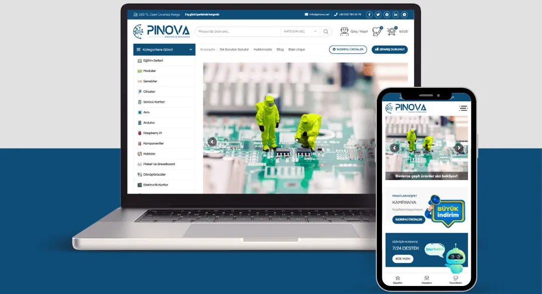 Pinova Websitesi
