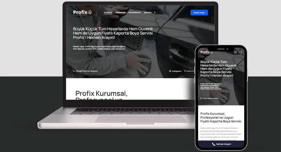 Profix Websitesi