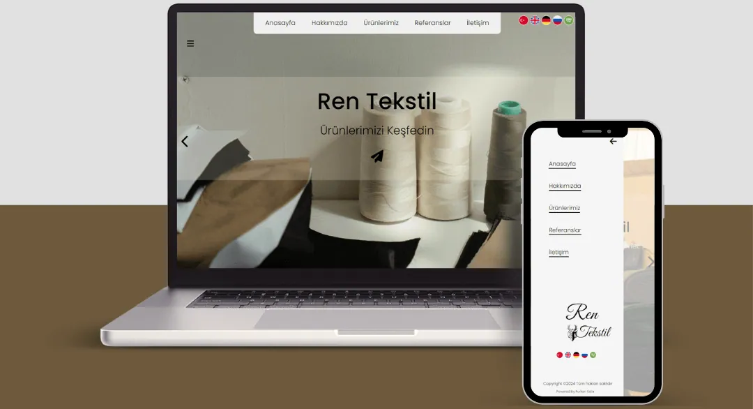 Ren Tekstil Websitesi