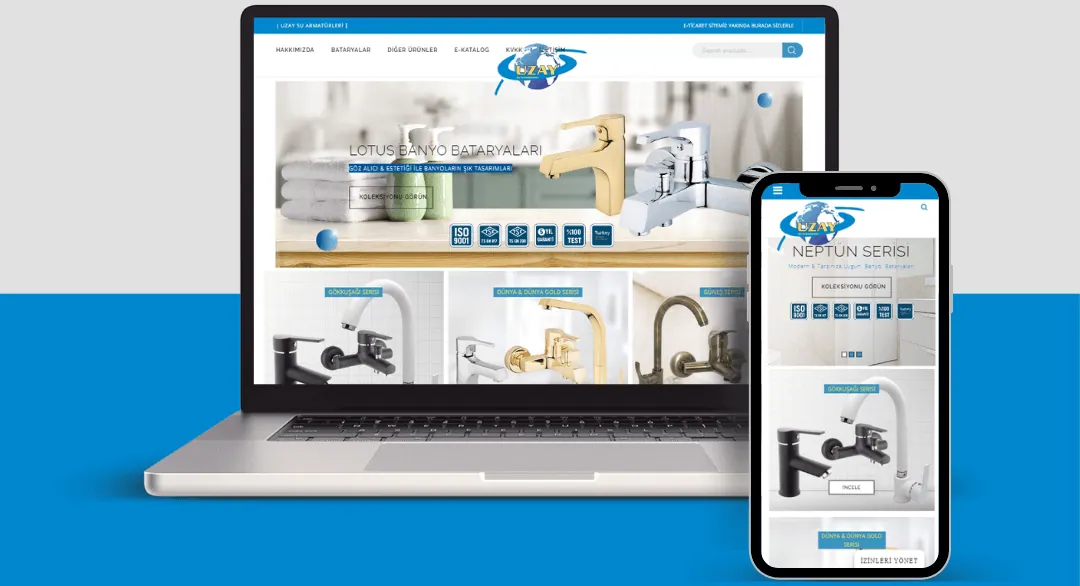 Uzay Su Armatürleri Websitesi