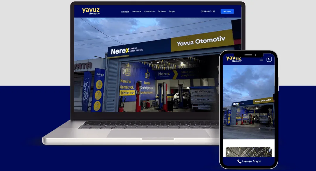 Yavuz Oto Servis Websitesi kopyası