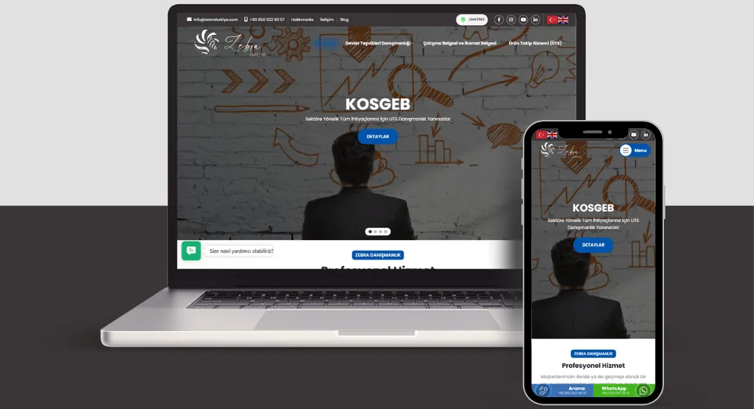 Zebra Türkiye Websitesi